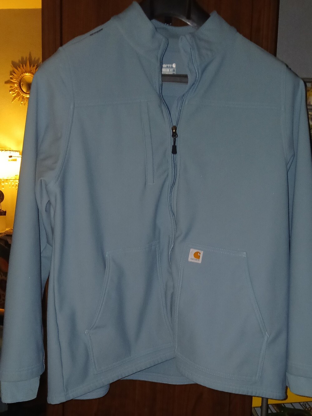 Carhartt Light Teal Woman's Zip-Up Jacket